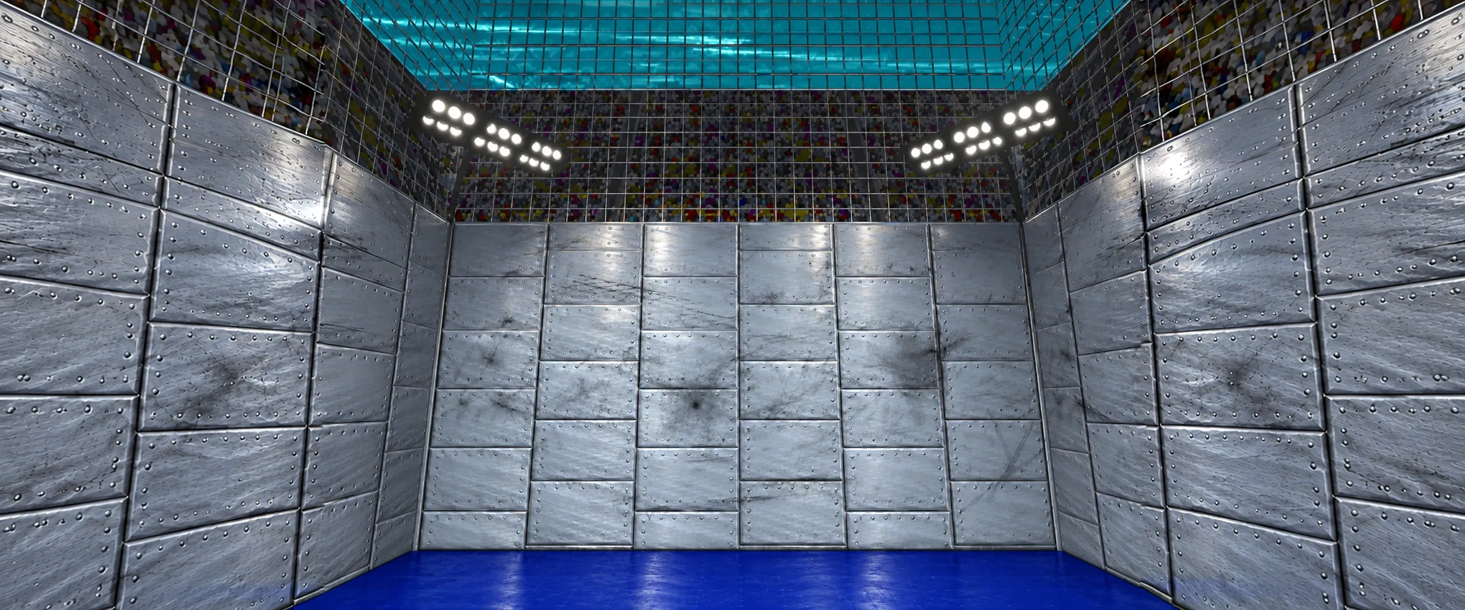 Stadium: the arena's HD painting