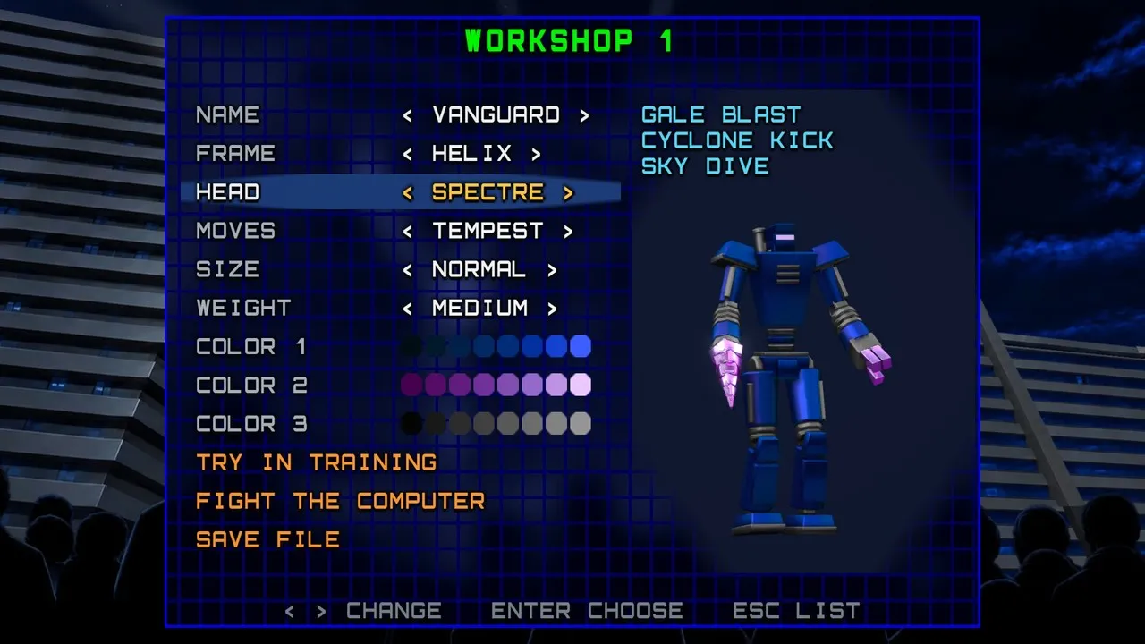 The robot workshop